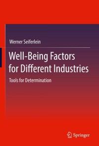 Omslagafbeelding: Well-Being Factors for Different Industries 9783658349967