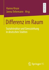 Cover image: Differenz im Raum 9783658350086