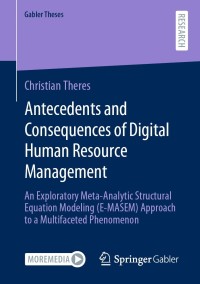 Imagen de portada: Antecedents and Consequences of Digital Human Resource Management 9783658351151