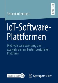 Cover image: IoT-Software-Plattformen 9783658351267