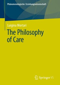 Cover image: The Philosophy of Care 9783658351748