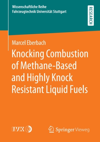 Cover image: Knocking Combustion of Methane-Based and Highly Knock Resistant Liquid Fuels 9783658351779