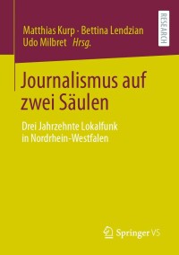 Imagen de portada: Journalismus auf zwei Säulen 9783658352691