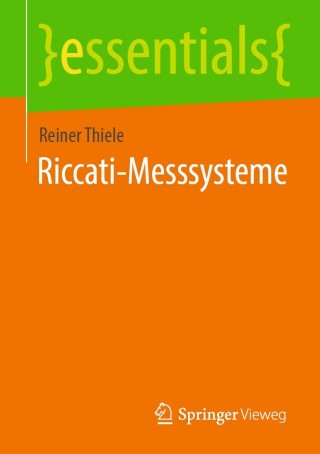 Omslagafbeelding: Riccati-Messsysteme 9783658352820