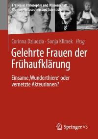 Imagen de portada: Gelehrte Frauen der Frühaufklärung 9783658352950