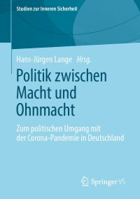 Cover image: Politik zwischen Macht und Ohnmacht 9783658353926
