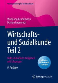 Imagen de portada: Wirtschafts- und Sozialkunde Teil 2 9th edition 9783658354763