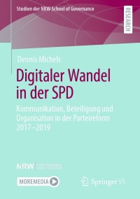 Cover image: Digitaler Wandel in der SPD 9783658355166