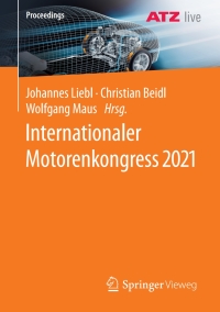 Cover image: Internationaler Motorenkongress 2021 9783658355876