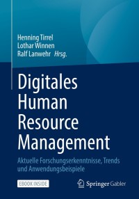 Cover image: Digitales Human Resource Management 9783658355890