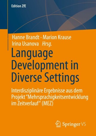 Imagen de portada: Language Development in Diverse Settings 9783658356491