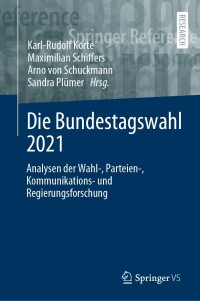 صورة الغلاف: Die Bundestagswahl 2021 9783658357535