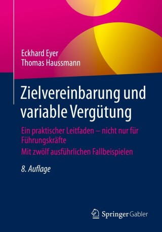 Cover image: Zielvereinbarung und variable Vergütung 8th edition 9783658357849