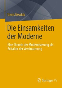 Immagine di copertina: Die Einsamkeiten der Moderne 9783658358105