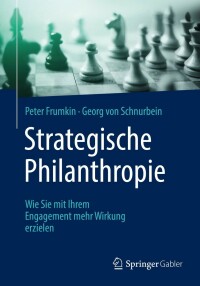 Cover image: Strategische Philanthropie 9783658358129