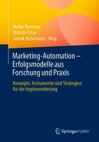Imagen de portada: Marketing-Automation – Erfolgsmodelle aus Forschung und Praxis 9783658358228