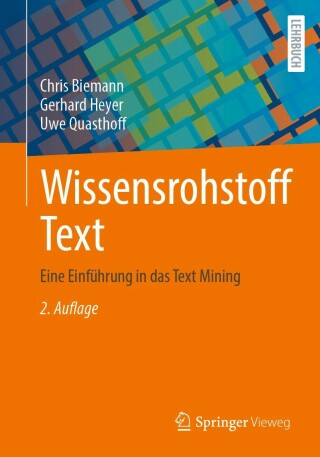 Imagen de portada: Wissensrohstoff Text 2nd edition 9783658359683