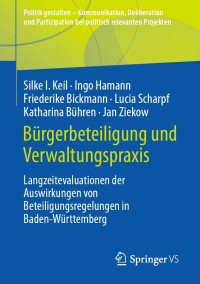 Imagen de portada: Bürgerbeteiligung und Verwaltungspraxis 9783658360252