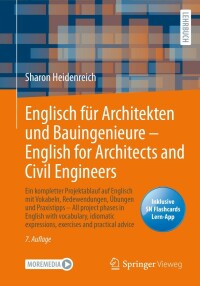 Cover image: Englisch für Architekten und Bauingenieure – English for Architects and Civil Engineers 7th edition 9783658360290