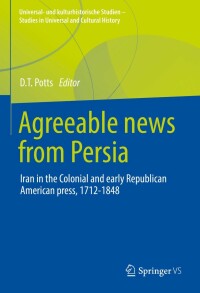 Omslagafbeelding: Agreeable News from Persia 9783658360313