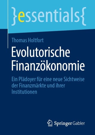 Omslagafbeelding: Evolutorische Finanzökonomie 9783658360931