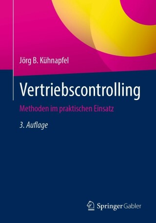 Imagen de portada: Vertriebscontrolling 3rd edition 9783658361822