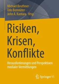 Imagen de portada: Risiken, Krisen, Konflikte 9783658361945