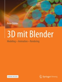 表紙画像: 3D mit Blender 9783658362133