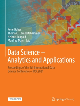 Imagen de portada: Data Science – Analytics and Applications 9783658362942