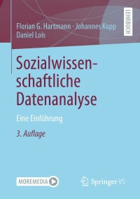 Cover image: Sozialwissenschaftliche Datenanalyse 3rd edition 9783658363215