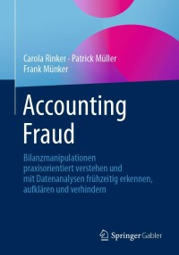 Imagen de portada: Accounting Fraud 9783658363239