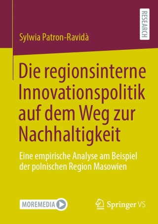 Omslagafbeelding: Die regionsinterne Innovationspolitik auf dem Weg zur Nachhaltigkeit 9783658363444