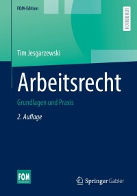 Cover image: Arbeitsrecht 2nd edition 9783658364021