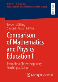 Titelbild: Comparison of Mathematics and Physics Education II 9783658364144