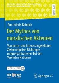 Imagen de portada: Der Mythos von moralischen Akteuren 9783658364175
