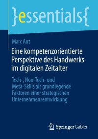 Imagen de portada: Eine kompetenzorientierte Perspektive des Handwerks im digitalen Zeitalter 9783658365301