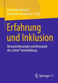 Titelbild: Erfahrung und Inklusion 9783658366087