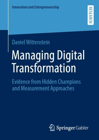Cover image: Managing Digital Transformation 9783658366940