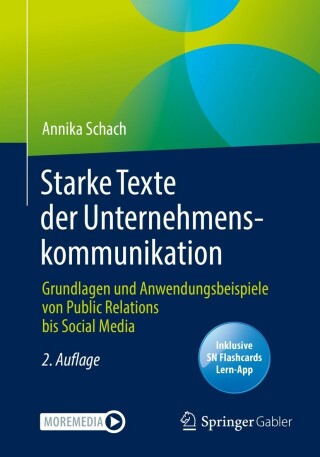 Immagine di copertina: Starke Texte der Unternehmenskommunikation 2nd edition 9783658367084
