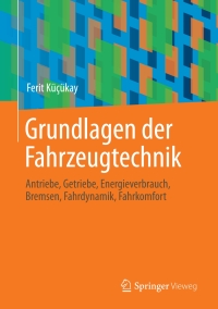 Cover image: Grundlagen der Fahrzeugtechnik 9783658367268
