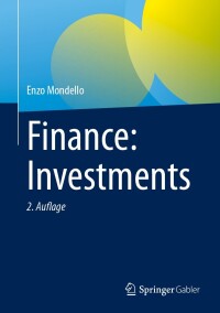 Cover image: Finance: Investments 2nd edition 9783658368036