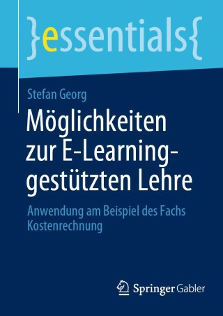 Imagen de portada: Möglichkeiten zur E-Learning-gestützten Lehre 9783658368203