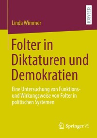 Imagen de portada: Folter in Diktaturen und Demokratien 9783658369354