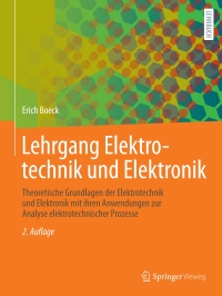 Cover image: Lehrgang Elektrotechnik und Elektronik 2nd edition 9783658369545