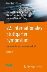 Cover image: 22. Internationales Stuttgarter Symposium 9783658370107