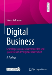 Cover image: Digital Business 8th edition 9783658370688