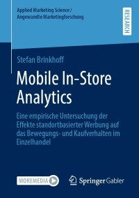 Cover image: Mobile In-Store Analytics 9783658370923