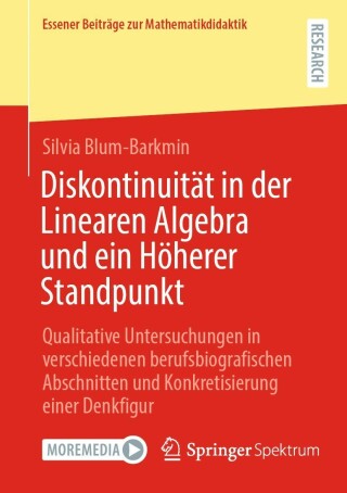 Cover image: Diskontinuität in der Linearen Algebra und ein Höherer Standpunkt 9783658371098