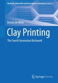 Cover image: Clay Printing 9783658371609
