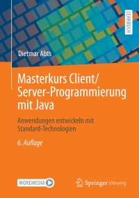 Imagen de portada: Masterkurs Client/Server-Programmierung mit Java 6th edition 9783658371999